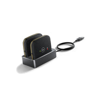 Yealink - Microphone d'extension DECT sans fil CPW65-DECT-DUO-Voix HD optimale avec 3 microphones intégrés 