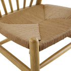 Modway - Flourish Fuseau Fauteuil d’appoint de salle à manger - Naturel-Livré entièrement assemblé