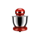 Frigidaire - Malaxeur sur socle rétro à 6 vitesses 6,2 L - Rouge-Bol en acier inoxydable de 6,2 L