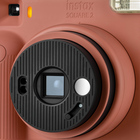 Fujifilm instax SQUARE 2 Instant Camera - Brick Red-Built-in Selfie Mirror