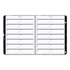 Blueline - 2026 Agenda mensuel Dramatic Floral 14 mois avec couverture imprimée - 11 po x 8-1/2 po - Bilingue-Coins détachables