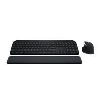 Logitech - MX Keys S Combo - Clavier et Souris Sans Fil Performants avec Repose Poignet-Rapidité & Précision : Le Clavier Sans Fil MX Keys S offre une frappe rapide et fluide similaire à celle d'un pc portable, combinée au défilement rapide et précis de la Souris Sans Fil MX Master 3S.