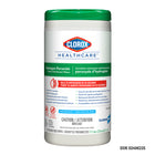 Clorox Healthcare – Serviettes nettoyantes désinfectantes au peroxyde d'hydrogène, paq./95 serviettes-Lingettes pré-humidifiées, durables et prêtes à l'emploi. Requièrent un équipement de protection individuelle lorsqu'utilisées