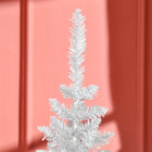 HOMCOM - Arbre de Noël - arbre de Noël fin avec branches réalistes-Matériau : plastique 