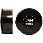 JAM Paper - Ruban de satin double face - 1 1/2" de large x 25 m - Noir-Taille : 1,5 po x 25 mètres