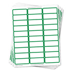 Geographics - Étiquettes D'adresseà bordure vert - 90 Pqt-. Ces étiquettes d'adresse des Fêtes feront une très belle impression sur le destinataire cette saison de Noël!