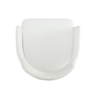 Manhattan Comfort - Lot de 2 fauteuils de salle à manger Tremont 58 cm, moderne, revêtement similicuir blanc-24,4 po L x 21 po l x 33,9 po H