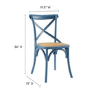 Modway - Gear Restauration Fauteuil d’appoint - Port-Cadre en bois d’orme revêtu