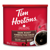 Tim Hortons - Café moulu, torréfaction foncée - boîte de 825 g-Savourez le bon goût des boissons Tim Hortons à la maison