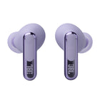 JBL - Live Beam 3 Écouteurs intra sur tige sans fil avec réduction de bruit - Mauve-Profitez de 12 heures d’autonomie et de 36 heures supplémentaires dans l’étui de recharge.* Vous avez besoin de recharger vos écouteurs plus rapidement ? Branchez-les 10 minutes avec un câble de charge USB-C pour obtenir quatre heures d’autonomie supplémentaires. Vous pouvez également les recharger sans fil. (*avec RBA désactivée)