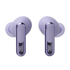 JBL - Live Beam 3 Écouteurs intra sur tige sans fil avec réduction de bruit - Mauve-Profitez de 12 heures d’autonomie et de 36 heures supplémentaires dans l’étui de recharge.* Vous avez besoin de recharger vos écouteurs plus rapidement ? Branchez-les 10 minutes avec un câble de charge USB-C pour obtenir quatre heures d’autonomie supplémentaires. Vous pouvez également les recharger sans fil. (*avec RBA désactivée)