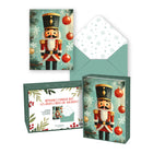 Pierre Belvedere - 2025 Cartes de Noël - Casse - Noisette - Français - Paquet de 20-Cartes et enveloppes de haute qualité pour la saison des fêtes