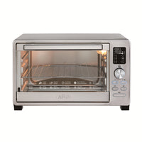 Salton - Four numérique ConvectiFrire - 23 L-LA RENCONTRE DE LA CONVECTION ET DE LA FRITURE À L'AIR : un ventilateur interne permet à l’air chaud de circuler pour distribuer la chaleur uniformément et diminuer le temps de cuisson