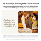Google - Haut-parleur Home - Vert lichen-Transformez votre salon en cinéma maison avec un son spatial ambiophonique. Il suffit d'associer deux hautparleurs Google Home à un Diffuseur Google TV