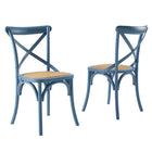 Modway - Gear Fauteuil d’appoint de salle à manger Ensemble de 2 - Port-Jambes effilées
