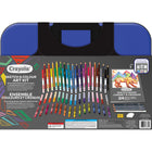 Crayola - Ensemble couleurs et croquis, Bleu-La mallette est souple mais résistante et se ferme par une fermeture éclair pour vous permettre d'emporter votre créativité partout avec vous!