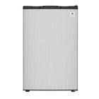 Arctic Chef - Réfrigérateur compact de 4,5 pi3, acier inoxydable-Compartiment frigorifique avec porte pour l'entreposage à court terme d'articles congelés