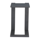 Zuo - Tudi Table d’appoint - Noir-Structure en acier thermolaqué offrant stabilité et durabilité