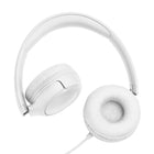 JBL - Tune 530C Casque supra‑auriculaire filaire - Blanc-Câble plat anti-nœuds
