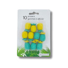 Merangue - Effaces Ananas - Paquet de 10-Effaces pour crayons en forme d’ananas