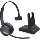 Yealink - Casque sans fil mono WH64 - Microsoft Teams-Le WH64 est un casque sans fil pour la communication professionnelle. Il intègre les modes DECT et Bluetooth, offrant efficacité et flexibilité.