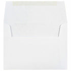 Jam Paper - Enveloppes d'invitation A2, 4 3/8 po H x 5 3/4 po l, Blanches, Paquet de 25-Ces enveloppes sont parfaites pour envoyer des invitations, des cartes de vœux, des RSVP, des cartes de remerciement, des cadeaux pour les anniversaires, les remises de diplômes, les vacances et plus encore