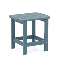 Backyard Lifestyles - Table d'appoint - Sarcelle-Polystyrène durable et résistant aux intempéries de type HIPS, polystyrène à haute résistance aux chocs.