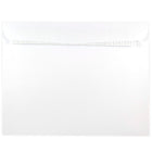 JAM Paper - Enveloppe de 9 x 12 po, fermeture auto-adhésive, blanc, paquet de 500 (356828785)-Enveloppes blanches