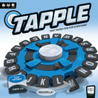 USAopoly Tapple Fast Word Fun pour tout le monde ! (USATL097000)-Parfait pour les soirées de jeux en famille, les fêtes et les réunions de vacances. La roue portable Tapple détient des cartes - Facile à ranger et à transporter. Rend l'apprentissage amusant - divertissant et éducatif.