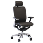Nightingale - Fauteuil de travail à dossier moyen IC2 avec appui-tête réglable - Noir-Le dossier et le siège en maille double tissage NEBULA permettent à l'air de passer librement, ce qui le rend confortable dans tous les environnements. Il bénéficie également d'un mouvement dynamique du dos