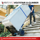 Voltstair - X-Climber Chariot Électrique Monte-Escaliers - Capacité 375 Lb-Conçu pour une utilisation par un seul opérateur afin de simplifier le transport de charges lourdes dans les escaliers