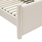 Modway - Rael Performance Velvet Lit de plateforme complet, Alabaste-7