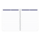Blueline - 2026 Agenda mensuel DuraGlobe 14 mois - 8-7/8 po x 7-1/8 po - Joyful - Bilingue-Calendrier du mois passé, courrant et des 3 mois suivants sur chaque page double 