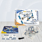 Contixo - Ensemble de blocs de construction de la station spatiale Aerospace Series - 573 pièces-En plus de favoriser la créativité et la motricité fine, l'ensemble de blocs de construction de la station spatiale Contixo offre une expérience éducative précieuse. En construisant leur station spatiale, les enfants apprennent les concepts scientifiques clés, la conception architecturale et les principes d'ingénierie. L'ensemble encourage également les capacités de résolution de problèmes, la conscience spatial