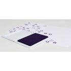 Ready 2 Learn - Tampon encreur lavable géant - Violet - 6,2 po L x 4,1 po l - paquet de 2-Conception du tampon d'encre surélevé: Le tampon surélevé signifie qu'il n'y a pas de bords durs autour de l'encre. Les enfants peuvent appuyer sans heurter un bord, ce qui offre plus d’espace pour tamponner !