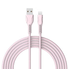 Câble Lightning Basic Tech de 3 pi - Rose-Élégant et sans enchevêtrement