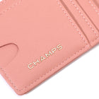 Champs - Porte-cartes Iconic Access - Rose-Fenêtre d'identification facile d'accès