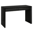 Hudson&Canal - Bureau Pembroke 48'' - Grain noir-Un design contemporain moderne pour votre bureau à domicile, votre coin cuisine, votre bureau et plus encore