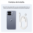 Google Pixel 10 Pro Fold - 512 Go - Pierre de lune - Bell-Grâce à une conception polyvalente et à une IA avancée, vous pouvez faire des choses pendant les opérations photos que seul un système d'appareil photo Pixel Fold vous permet de faire : revoir et prévisualiser les photos en temps réel, prendre d'incroyables photos de groupe et obtenir de magnifiques gros plans nets avec un téléobjectif 5x et le Zoom haute résolution allant jusqu'à 20x