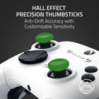Razer - Wolverine V3 TE Édition Tournoi Manette pour Xbox, PC - Blanc-Sticks de précision à effet hall: Précision antidérive et sensibilité personnalisable. Profitez de sticks analogiques qui sont non seulement plus précis que les modèles traditionnels, mais aussi plus souples, plus légers et plus durables grâce à leurs anneaux antifriction et à leurs matériaux de qualité professionnelle