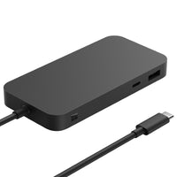 Microsoft - Station d'accueil Surface USB 4 - Noir-Prend en charge soit deux moniteurs 4K2 à 60 Hz via les ports USB-C2,3 ou HDMI 2.1, soit un seul moniteur 8K à 30 Hz via le port USB-C