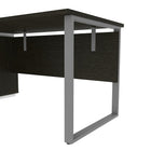 Bestar Aquarius Bureau avec un caisson - Gris profond & blanc-66" (W) x 29.5" (D) x 29.6" (H)