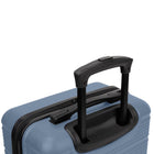 Swiss Mobility - Valise de cabine rigide 21.50po de la collection YVR - Blue-Roues pivotantes simples à 360 degrés pour un roulement sans effort, doux et silencieux