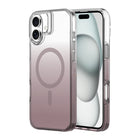 AXS - Crystal Shield Étui D3O fabriqué avec du plastique recyclé MagSafe compatible pour Apple iPhone 16 Plus - Nu Dégradé Dégradé-Design minimaliste offrant une protection contre les chutes de 6 pieds