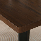 Homy Casa - Bureau d'Écriture Multifonctionnel de 63 po, Finition Noyer-Montage facile – Instructions claires et pièces fournies