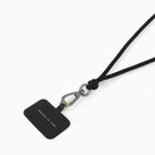 Ideal of Sweden - Cordon Téléphone Dragonne - Charbon Noir-Patch de fixation universel inclus