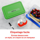 Staples - Ruban invisible avec dévidoir - 3/4 po l x 18,05 vg L - Paquet de 6-Surface sur laquelle on peut écrire pour faciliter l’étiquetage