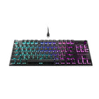 Turtle Beach - Vulcan TKL Clavier gaming RGB mécanique compact-Le clavier Vulcan, lauréat de nombreux prix, se réinvente dans un format sans pavé numérique, sans compromis avec le design récompensé et les fonctionnalités qui ont fait son succès. Tout ce dont vous avez besoin dans un format réduit