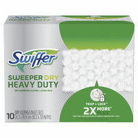 Swiffer - Chiffons secs à usage intensif Sweeper - Paquet de 10-Chiffons secs à usage intensif