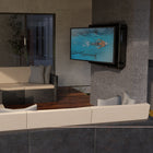 Storm Shell - Housse de protection rigide pour téléviseur d'extérieur avec support mural - 56" H x 65" L-8